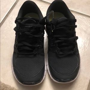 Black and white nike shoes!